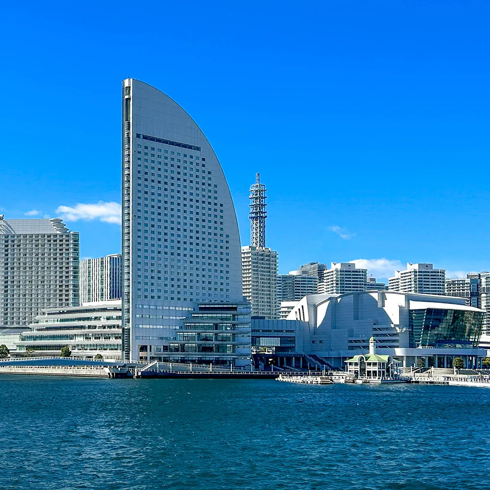 横浜みなとみらいの風景